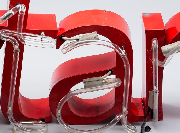 SKYLTBOKSTÄVER, 5 st.