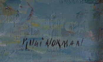 NORMAN, KNUT. Olja på duk, sign.