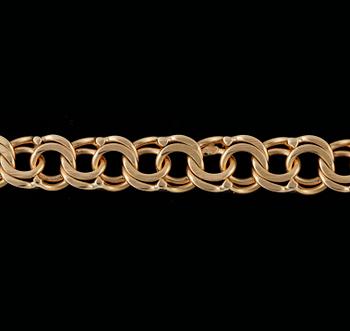HALSKEDJA, 18k guld, Esto, Stockholm 1964. Vikt ca 18 gram.