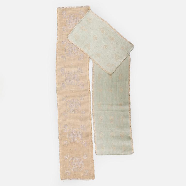 Margareta Ahlstedt-Willandt, kaitaliinoja, 2 kpl ja tabletti, Ateljé Margareta Ahlstedt-Willandt.