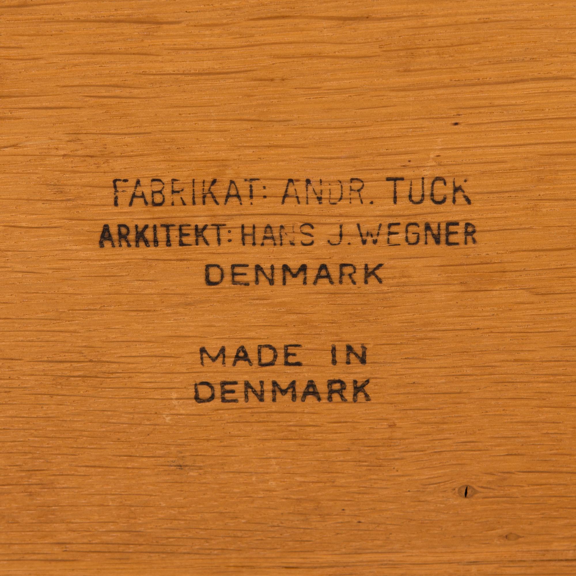 Hans J Wegner, soffbord för Andreas Tuck, Danmark.