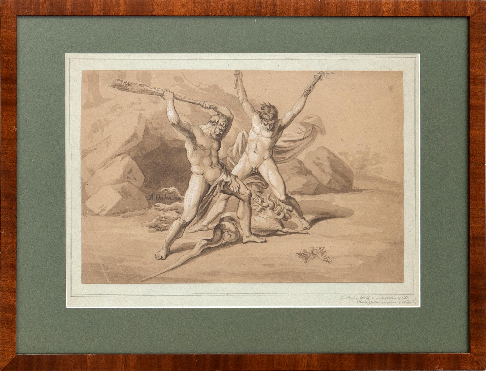 Arnold van Hahn tillskriven Striden mellan Hercules och Antaeus.