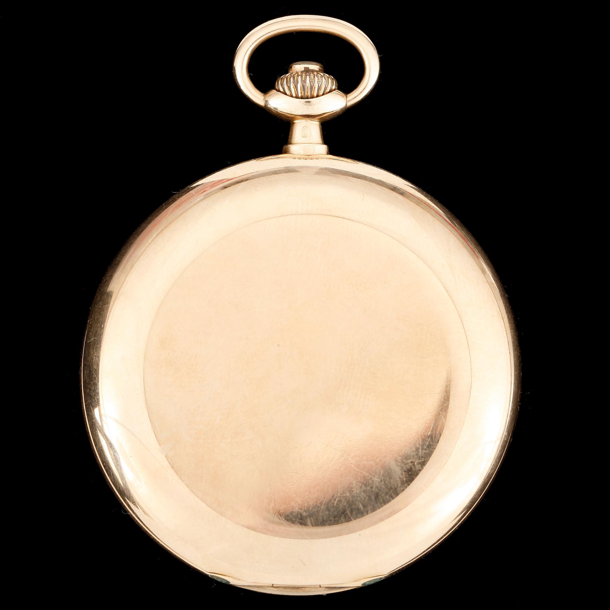 FICKUR, herr, Savonett, 14k guld. Vikt 78g.