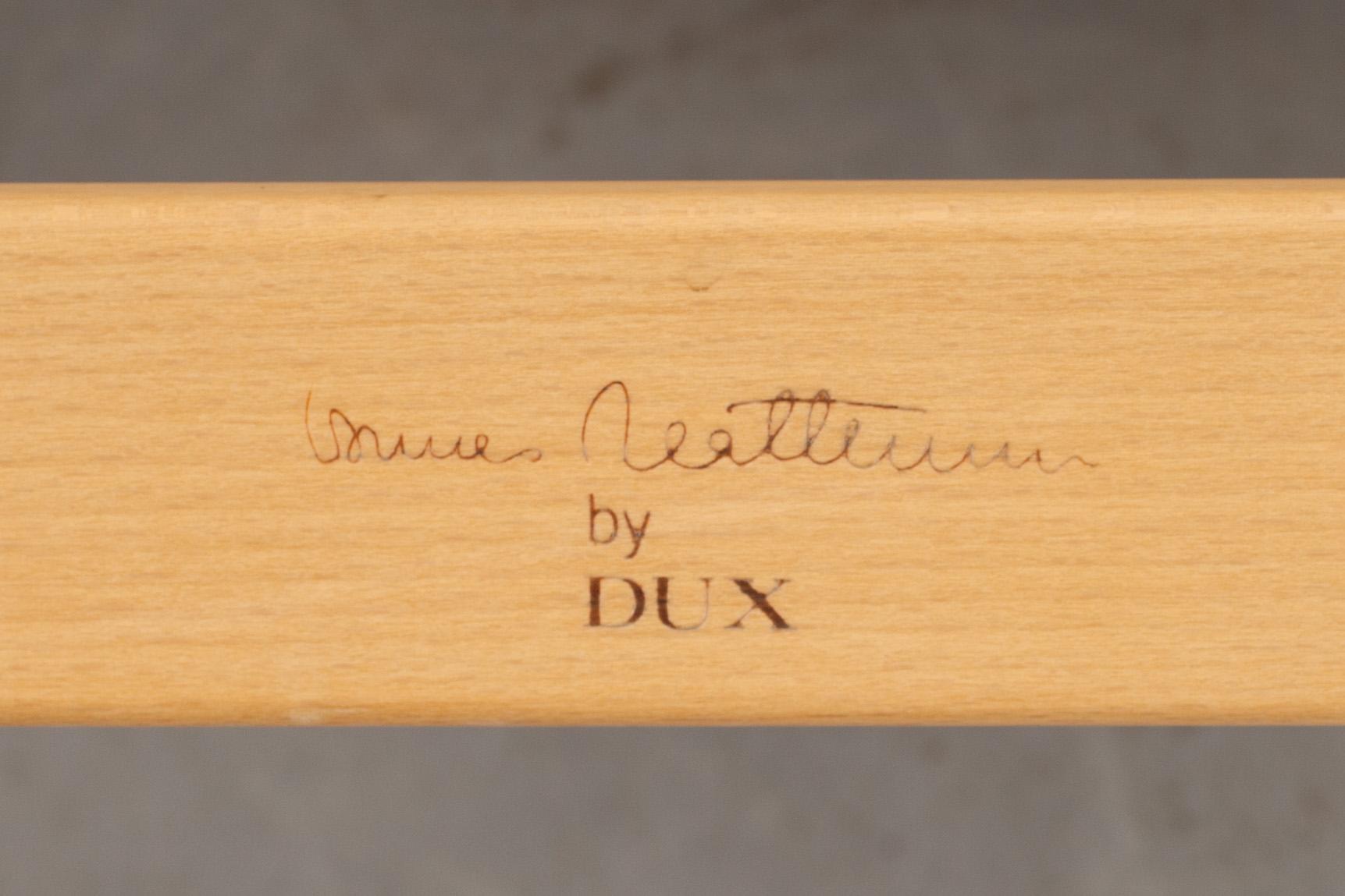 FÅTÖLJER, ett par, "Eva", Bruno Mathsson för Dux, brännmärkta.