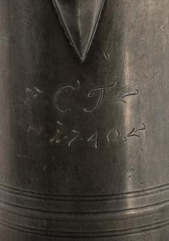 KANNA, tenn, oidentifierade stämplar, sannolikt 1800-tal.