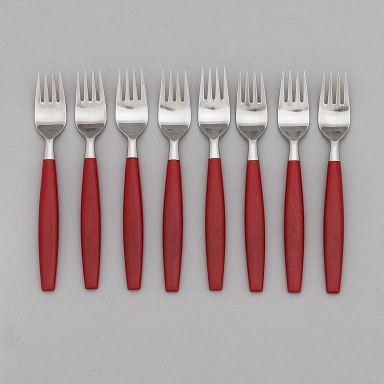 Bertel Gardberg, a 26-piece set of 'Red Lion' cutlery, Hackman. Model designed in 1958.