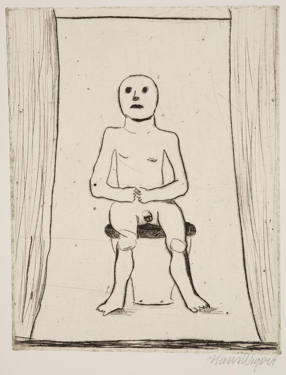 Hans Wigert, Nude.