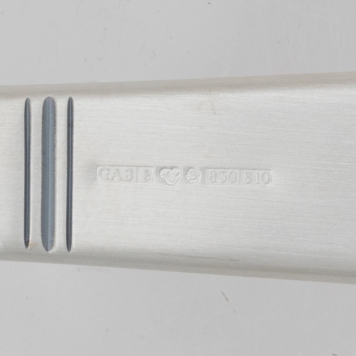 Jacob Ängman, a Swedish silver cutlery set, 'Rosenholm', GAB, some Eskilstuna 1978 ( 102 pieces).