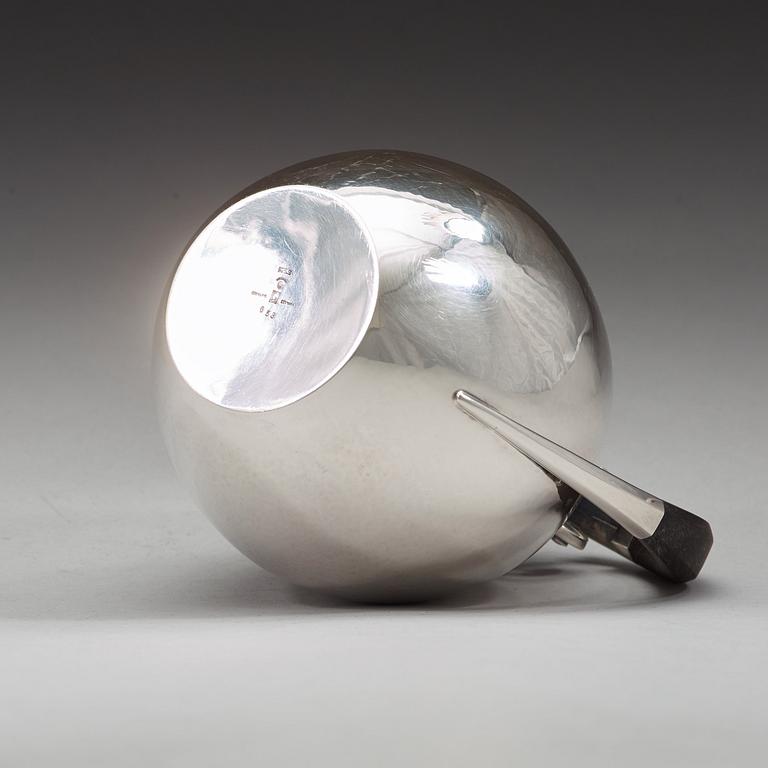 Johan Rohde, a sterling pitcher, Georg Jensen, Copenhagen 1933-44, design no 653.