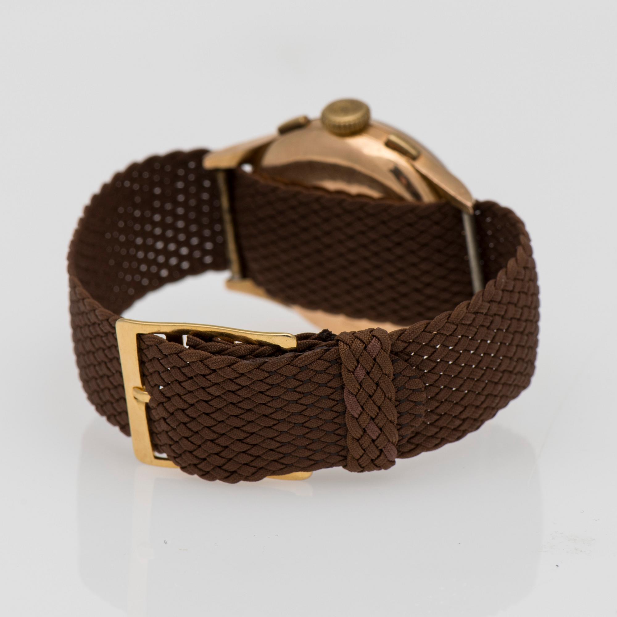 ARMBANDSUR, herr, 18K guld, Titus, Schweiz, 1960-tal.