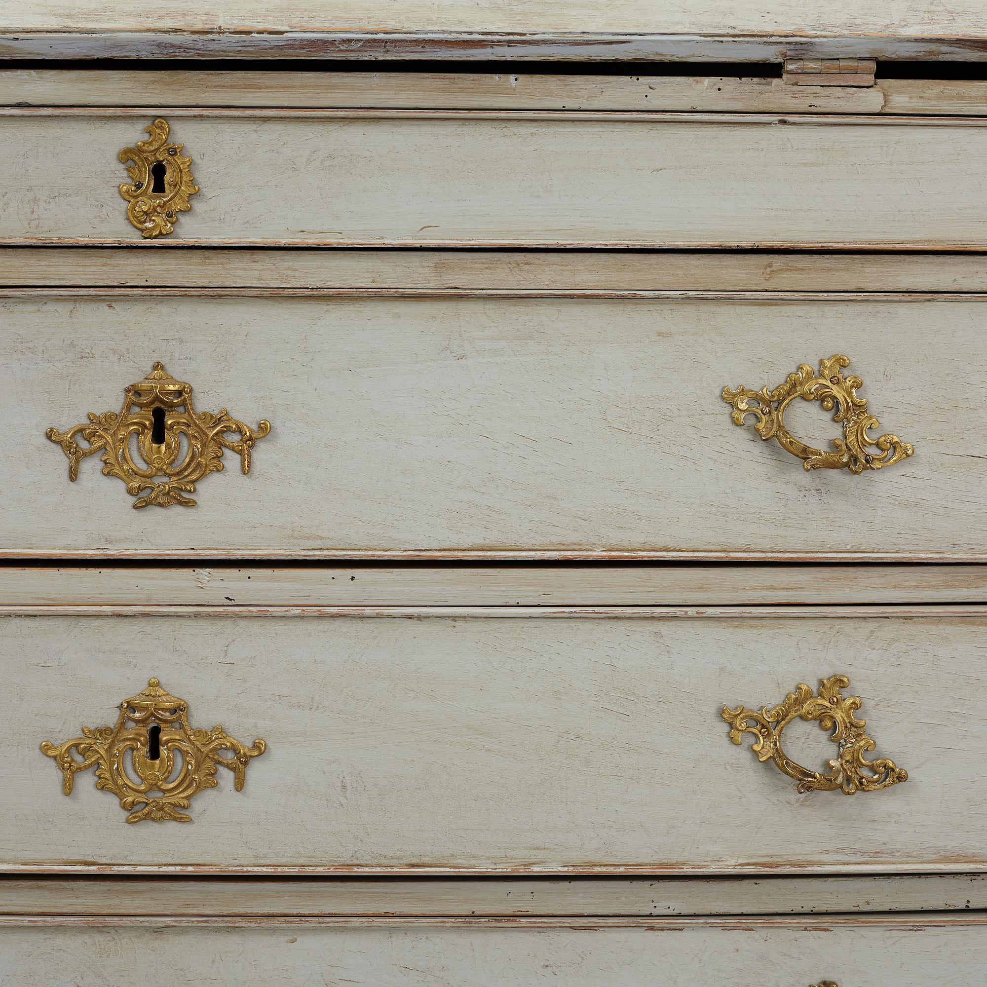 A writing cabinet, early 19th century.