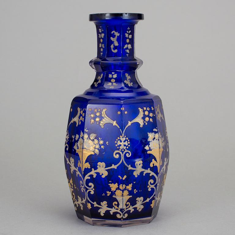 KARAFF, glas. Böhmen, omkring 1800-talets mitt.