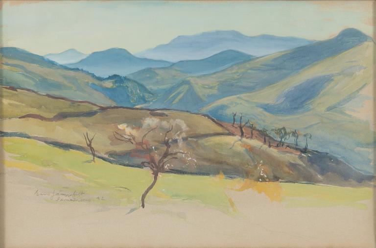 Eero Järnefelt, Landskap från Italien.