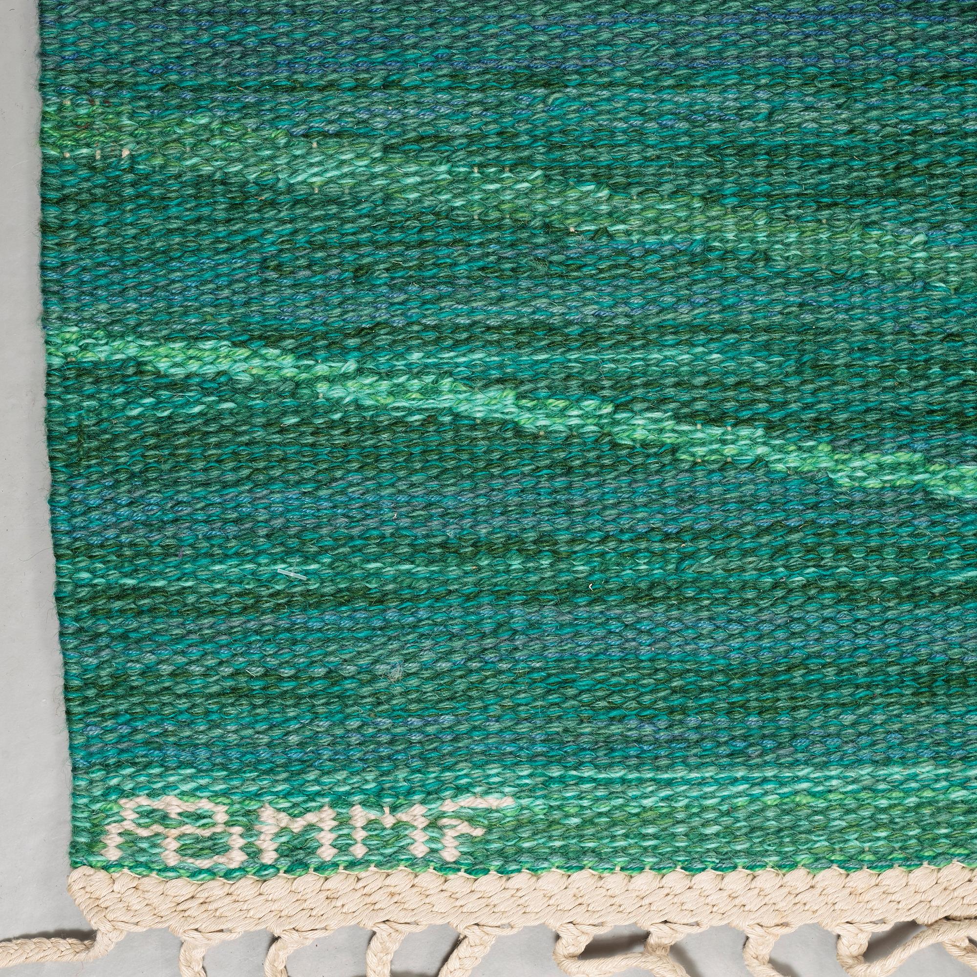 MATTA. "Sargasso, grön". Rölakan. 335,5 x 235,5 cm. Signerad AB MMF MR.