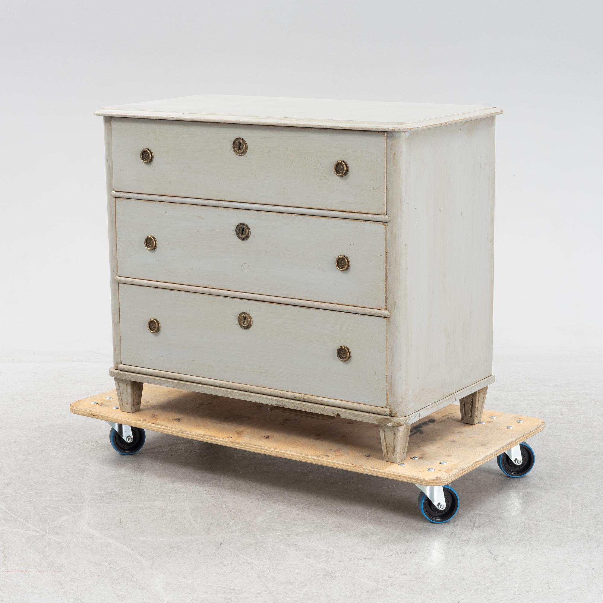 Byrå, omkring år 1900.