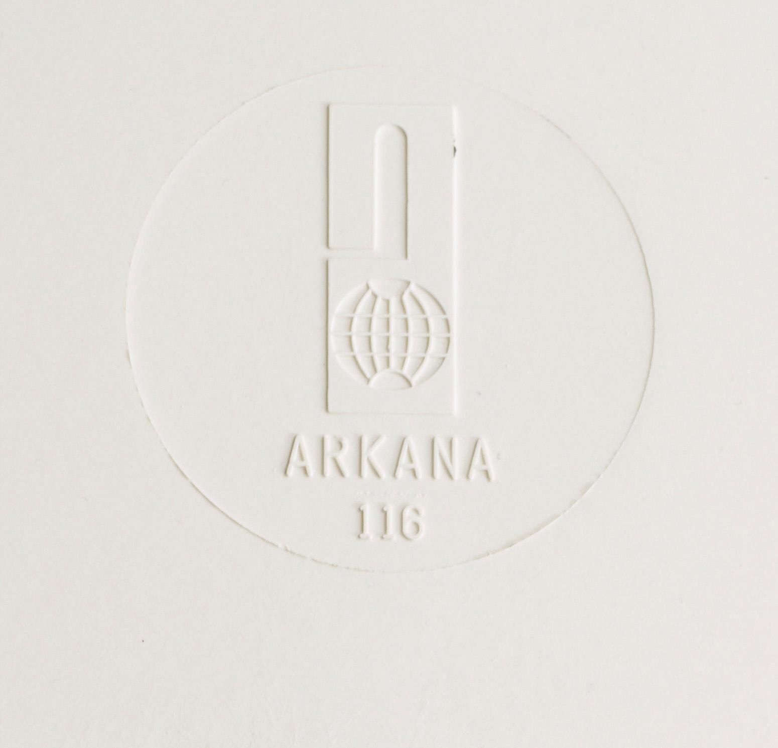 BORD OCH STOLAR, 1+4st, "Tulip", Robin Day, Arkana, England. Formgivna 1950-tal.