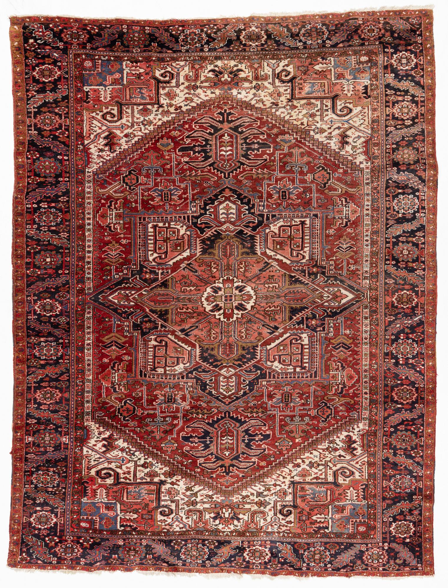 A carpet, circa 395 x 295 cm.
