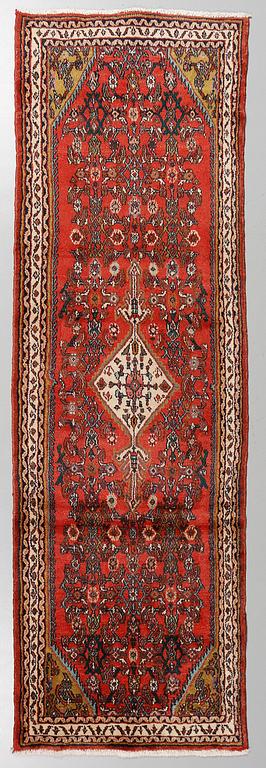 GALLERIMATTA, Hamadan, sent 1900-tal, ca 270x85 cm.