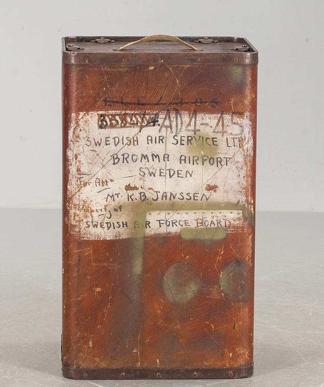 TRANSPORTKOFFERT, 1900-talets andra hälft.