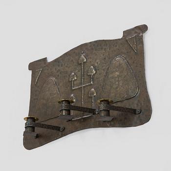 An early 20th century wall scone, Sweden.