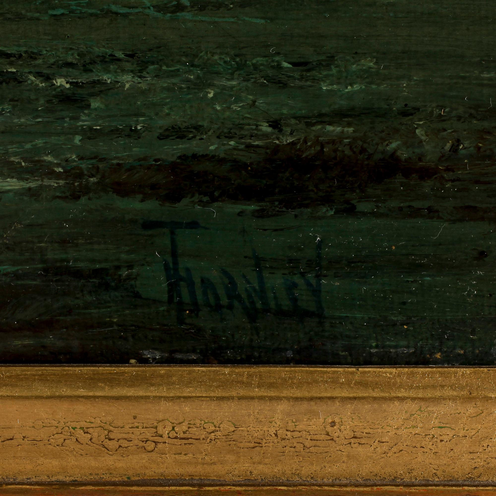 WILLIAM THORNLEY, olja på duk, signerad.