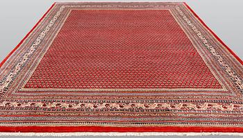 A carpet, Sarouk - Mir, ca 380 x 274 cm.