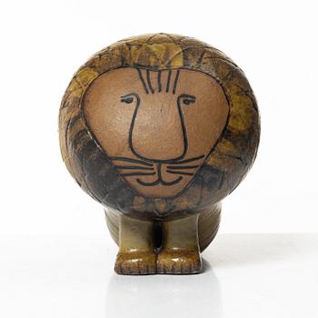 Lisa Larson, a stoneware figurine, 'Lejon Midi', Gustavsberg, Sweden.