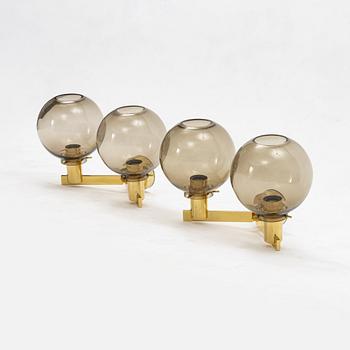 Hans-Agne Jakobsson, a pair of model 'V-305/2' wall lights, Markaryd.