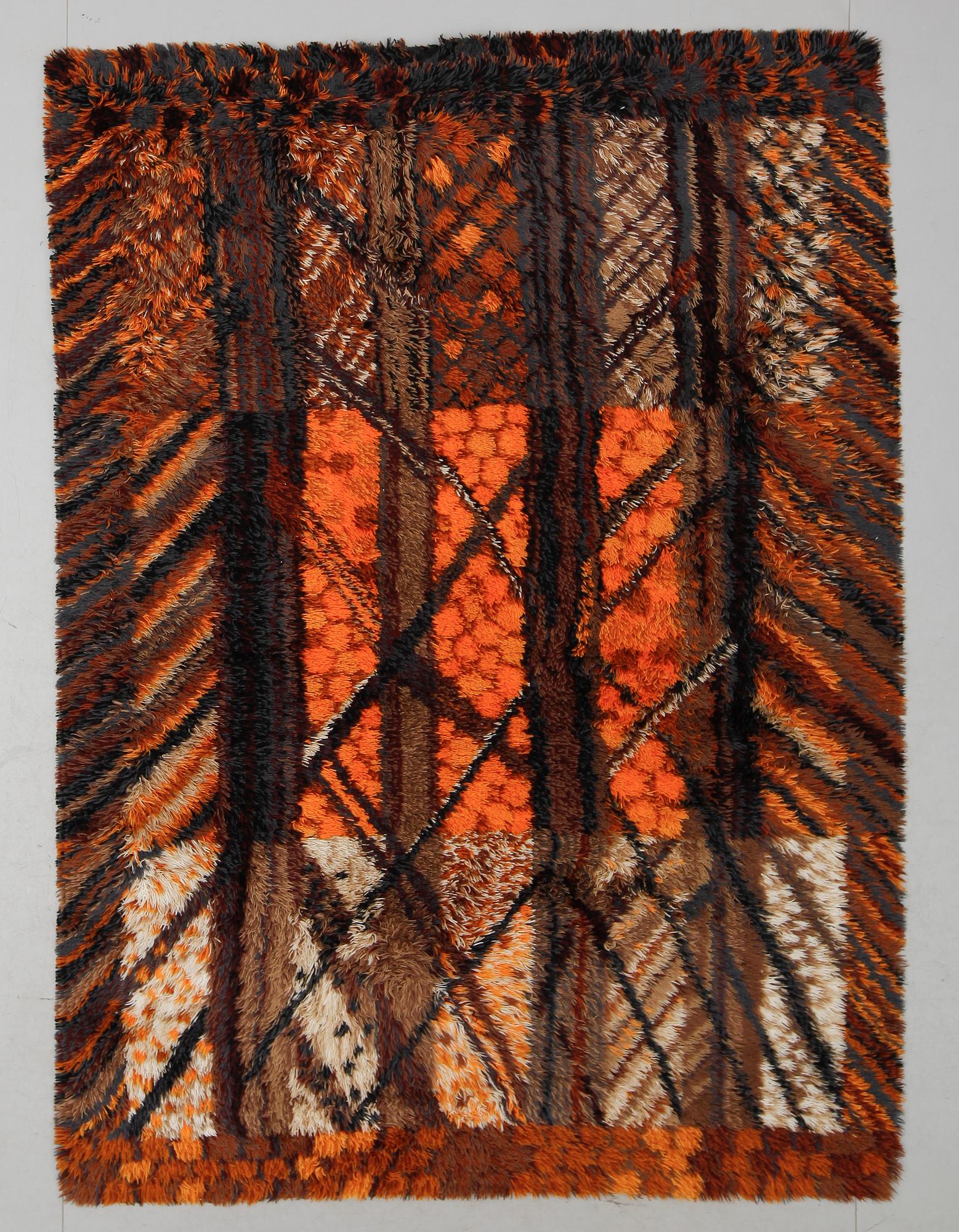 MATTA, rya, Marianne Richter, Östergyllen. Ca 230 x 168 cm.