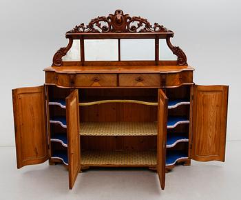 SPEGELSKÄNK, 1800-talets andra hälft.