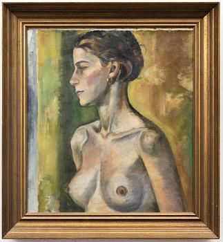 Sylvia Stave, Portrait of a young lady, academic study.