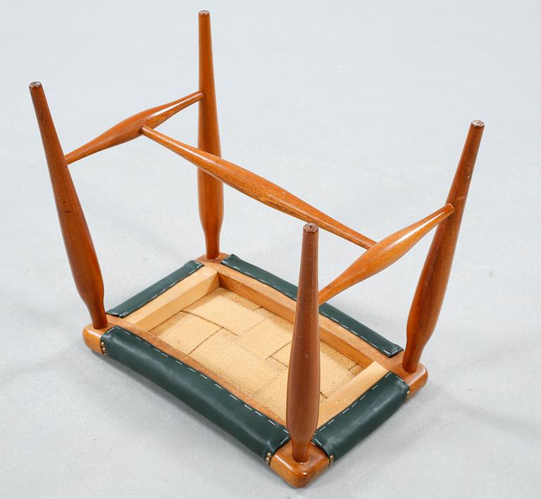 A stool designed by Josef Frank for Firma Svenskt Tenn, the middel of the 20th century.