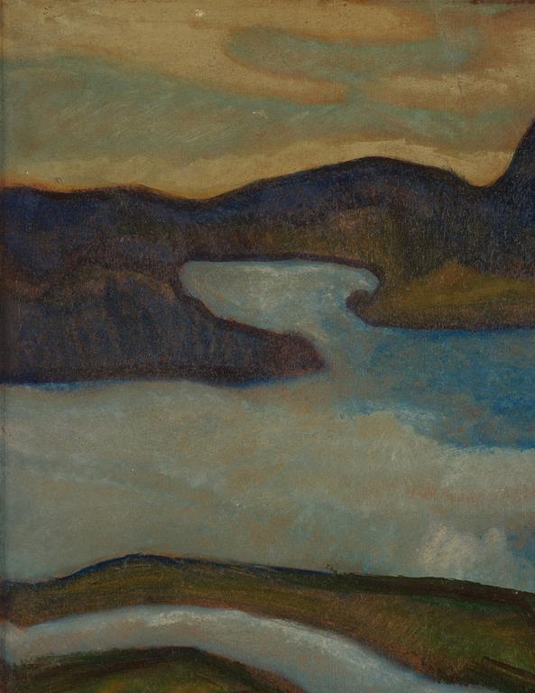 Helmer Osslund, The Lonely Pine.
