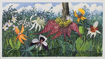 KARL AXEL PEHRSON,  litografi, sign o numr 68/600.