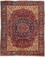 A semi-antique Ahar carpet, c 335 x 275 cm.