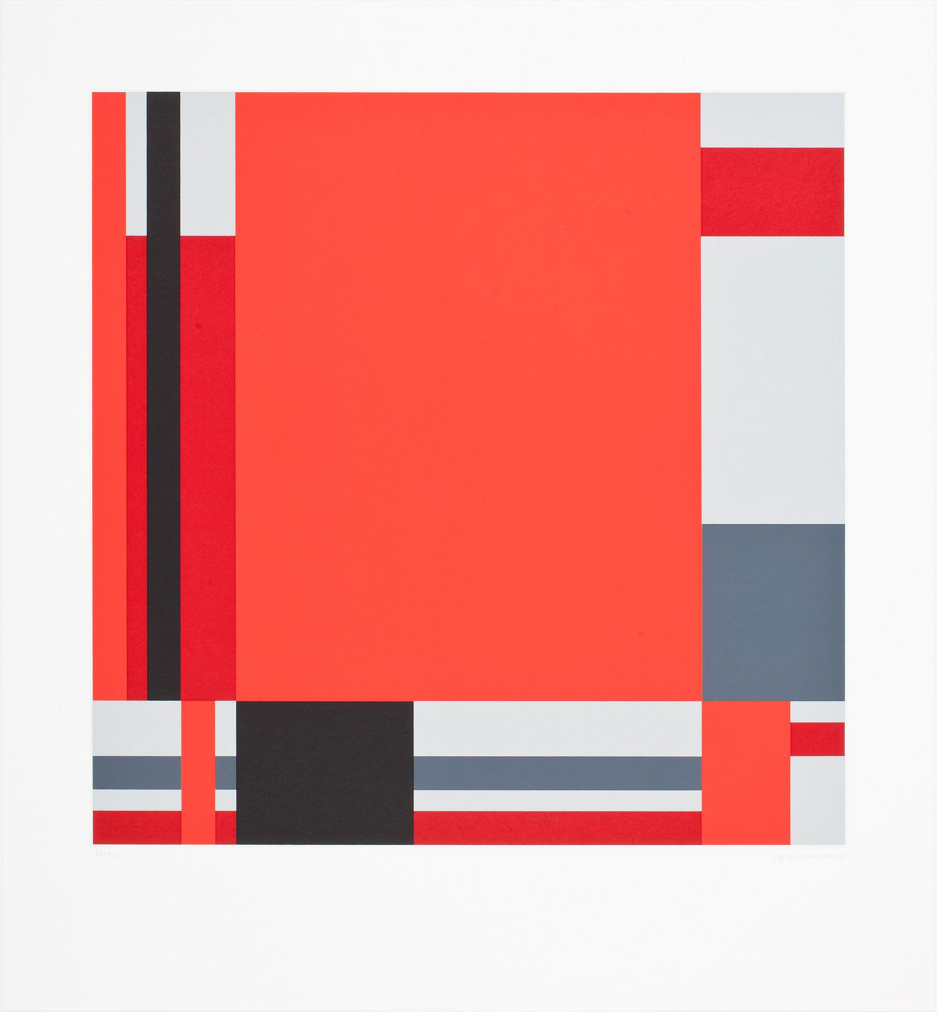JO NIEMEYER, 4 st serigrafier, Tuorila, Edition Doré, signerade o numrerade 32/90, 1988.