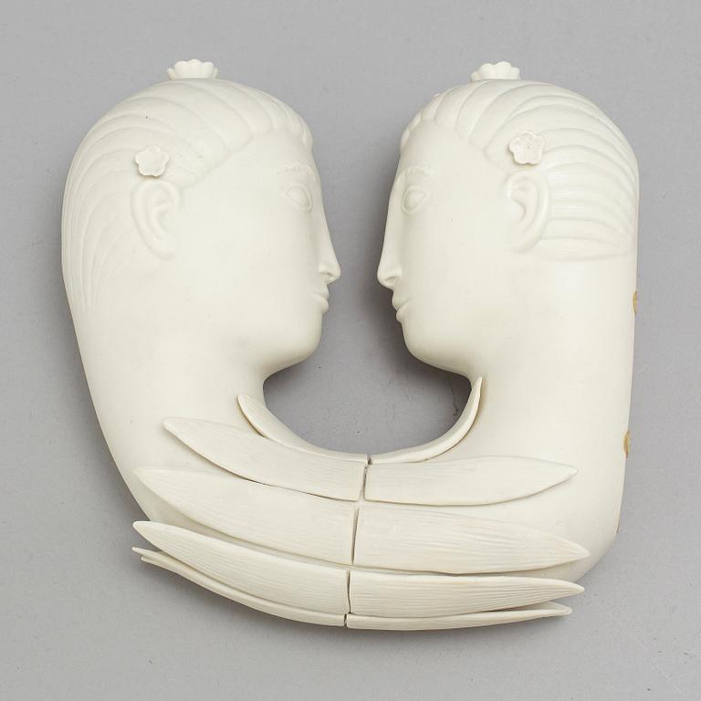 A 'Narcissus' parian figurine by Stig Lindberg.