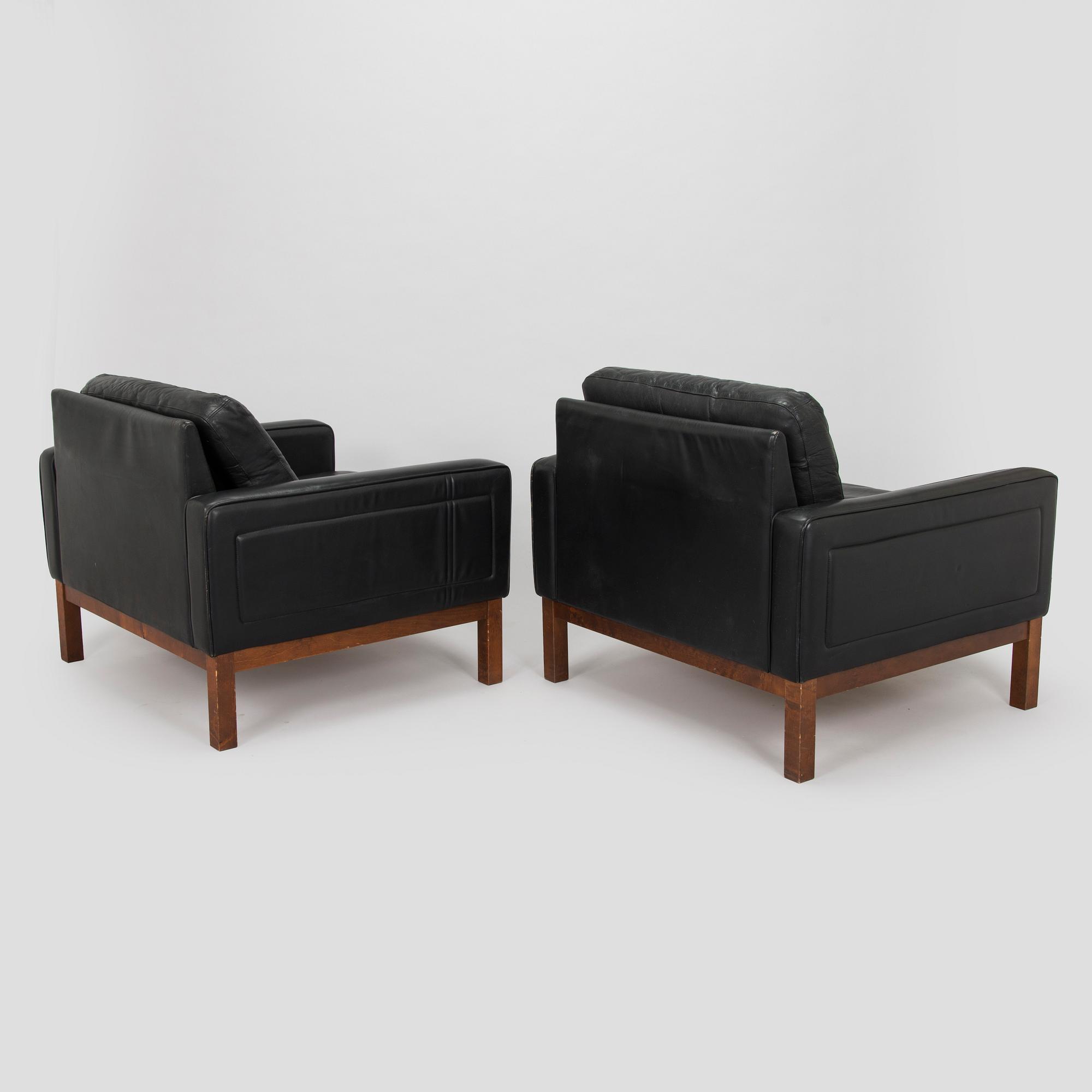 Jussi Peippo, armchairs, a pair of "Hidalgo" Asko 1960s.