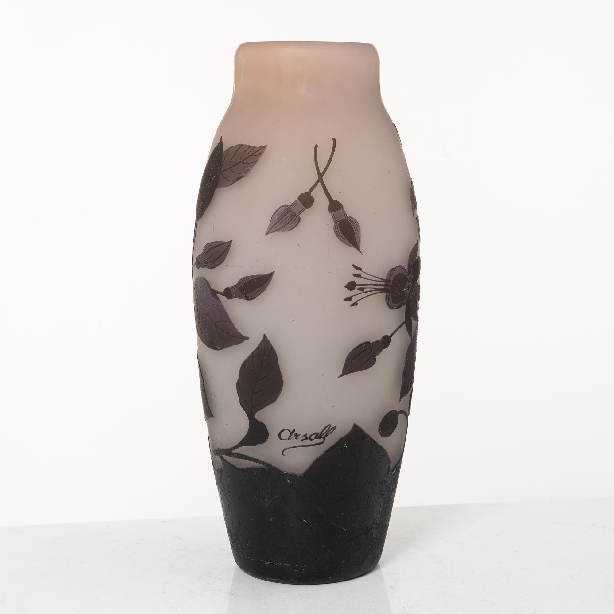 Arsall (Vereinigte Lausitzer Glaswerke), vas, Jugend, 1910-tal.