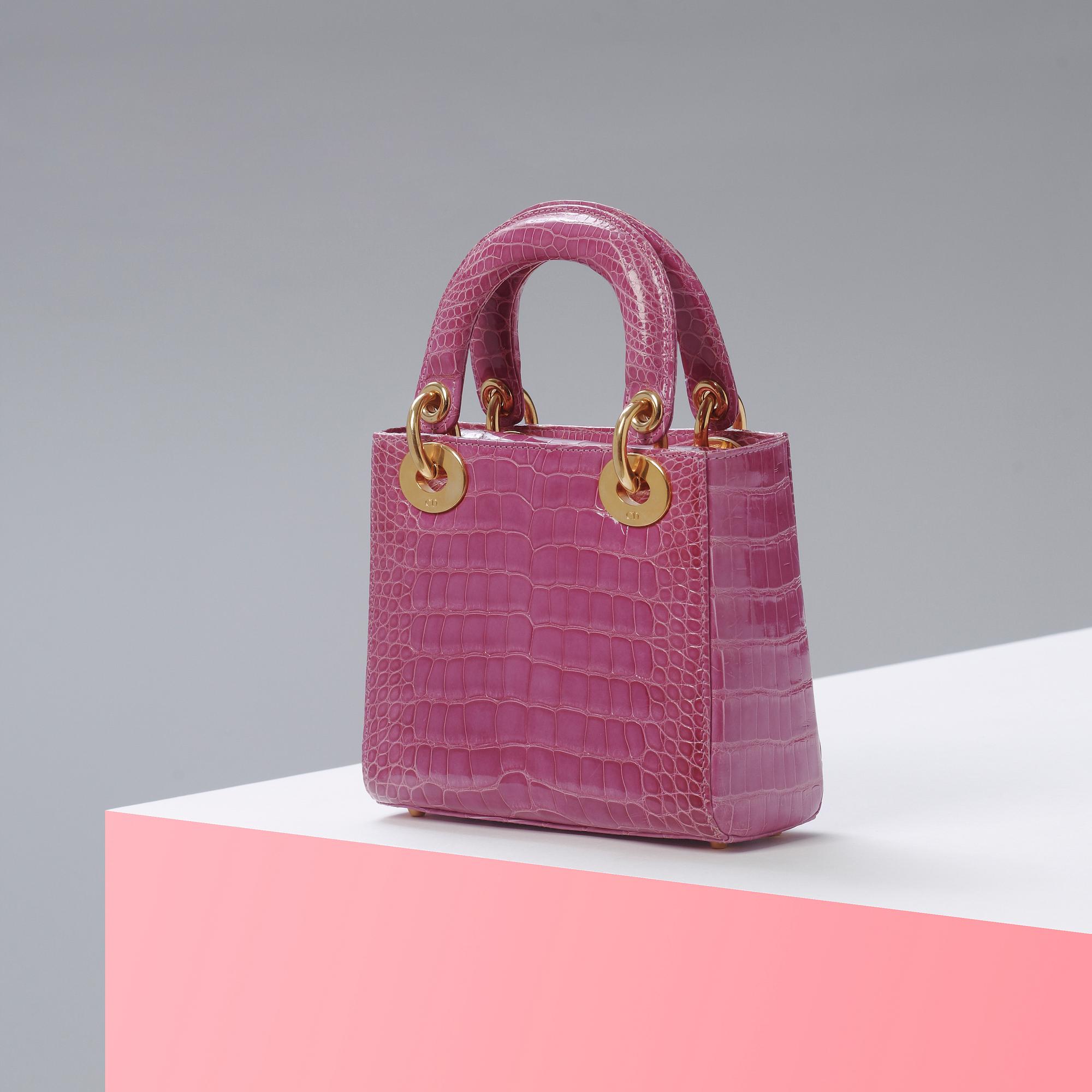 BAG, Christian Dior, "Lady Dior Mini".