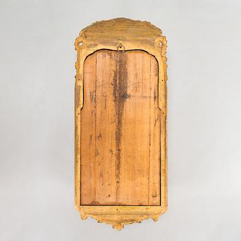 A late 18th century Swedish Rococo mirror.