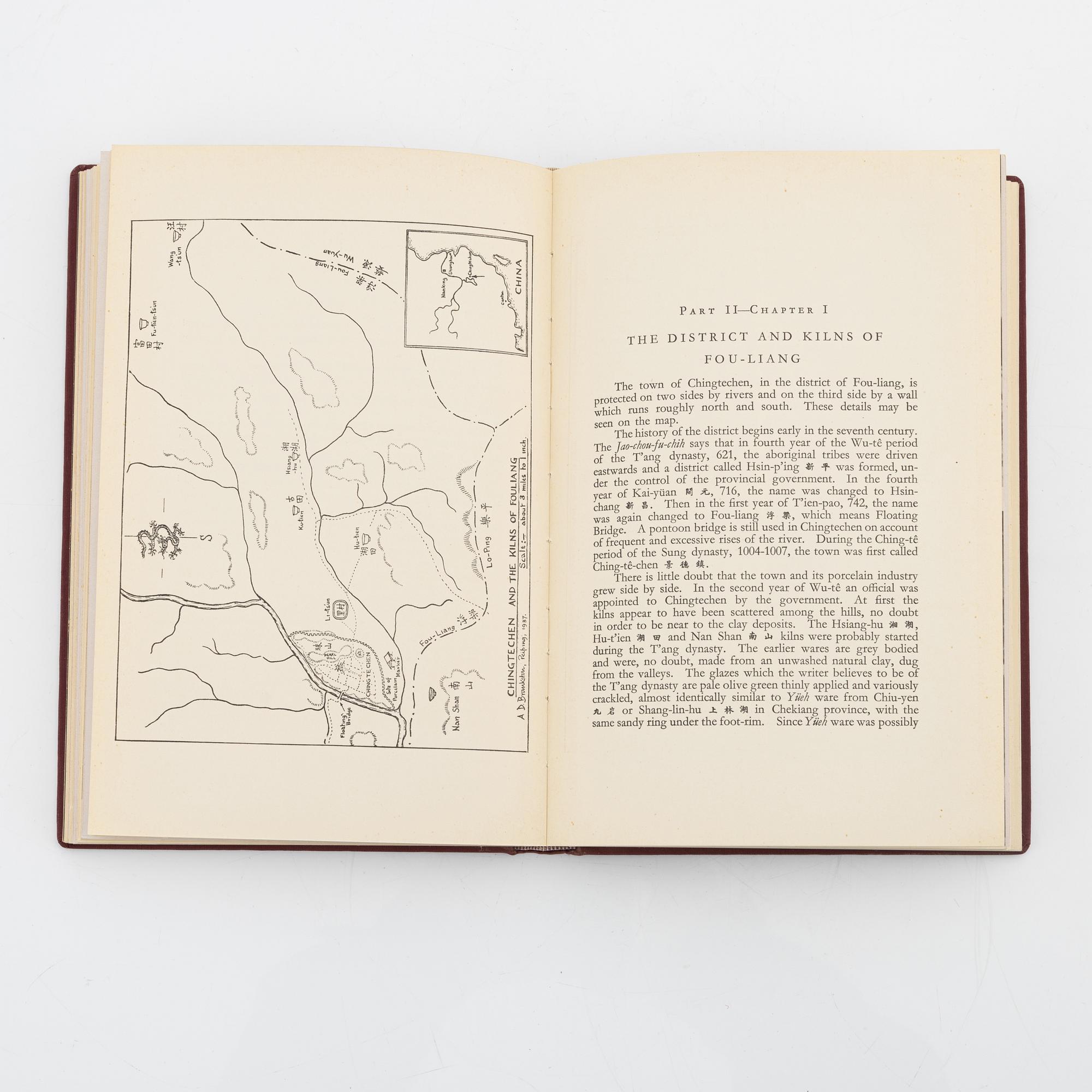 Archibald Dooley Brankston, a book, 'Early Ming Wares of Chingtechen', 1938.