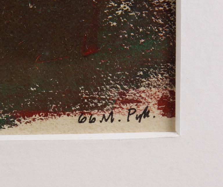 PYK, MADELEINE, blandteknik, sign.