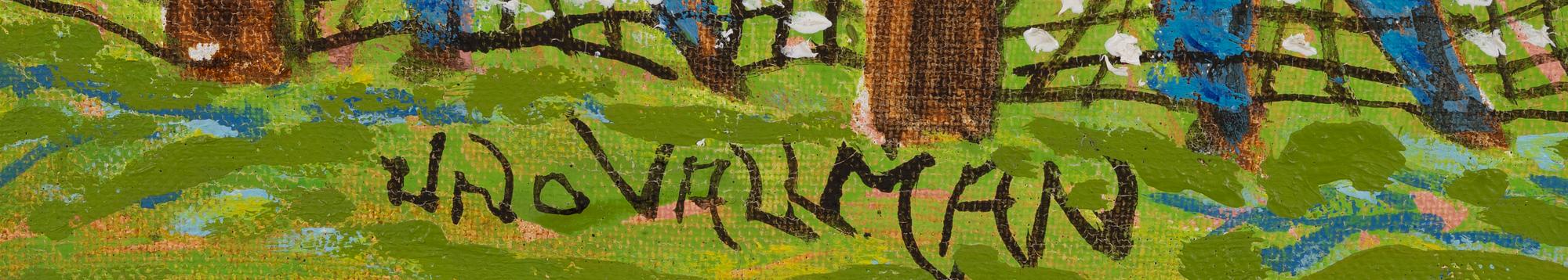 Uno Vallman, The nets are drying.