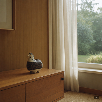 Stig Lindberg, “Springare”, a stoneware sculpture, Gustavsberg Studio.
