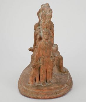 VILLE VALLGREN, keramik, signerad och daterad 1934.