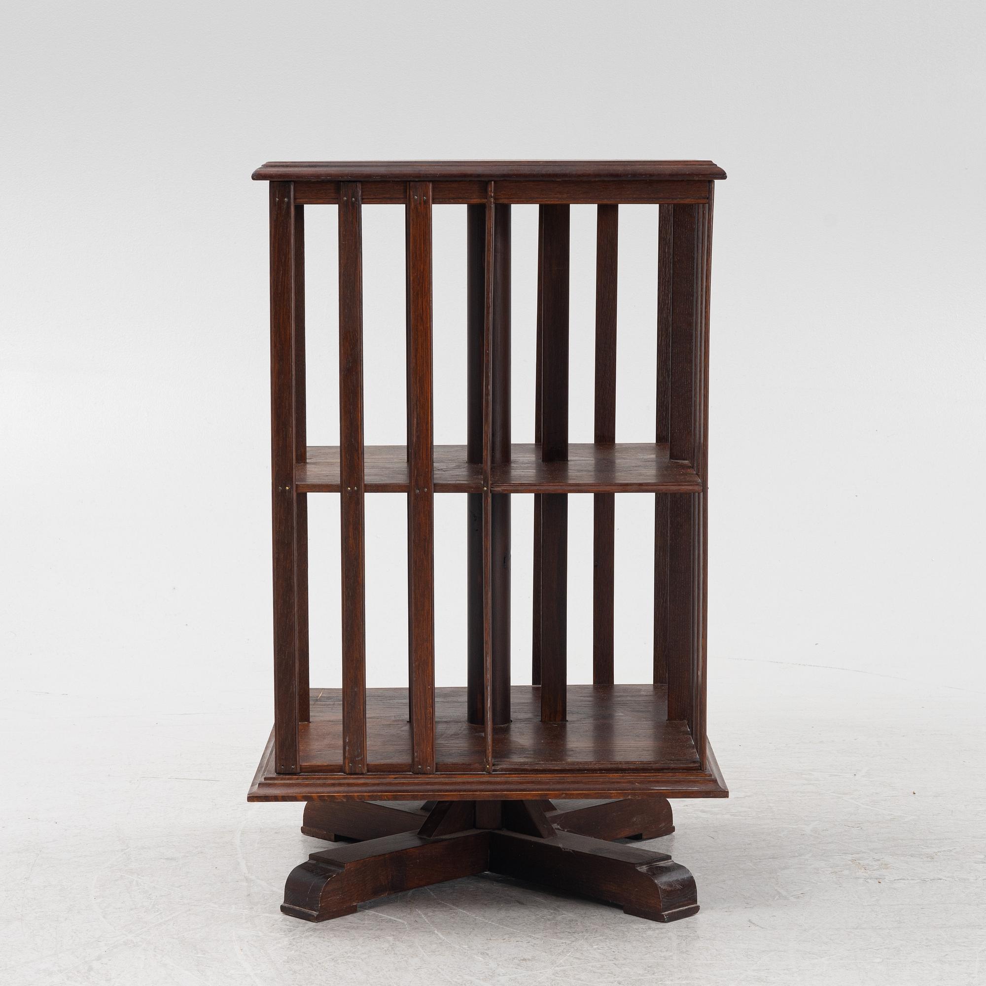A mahogany book stand, 20th century.