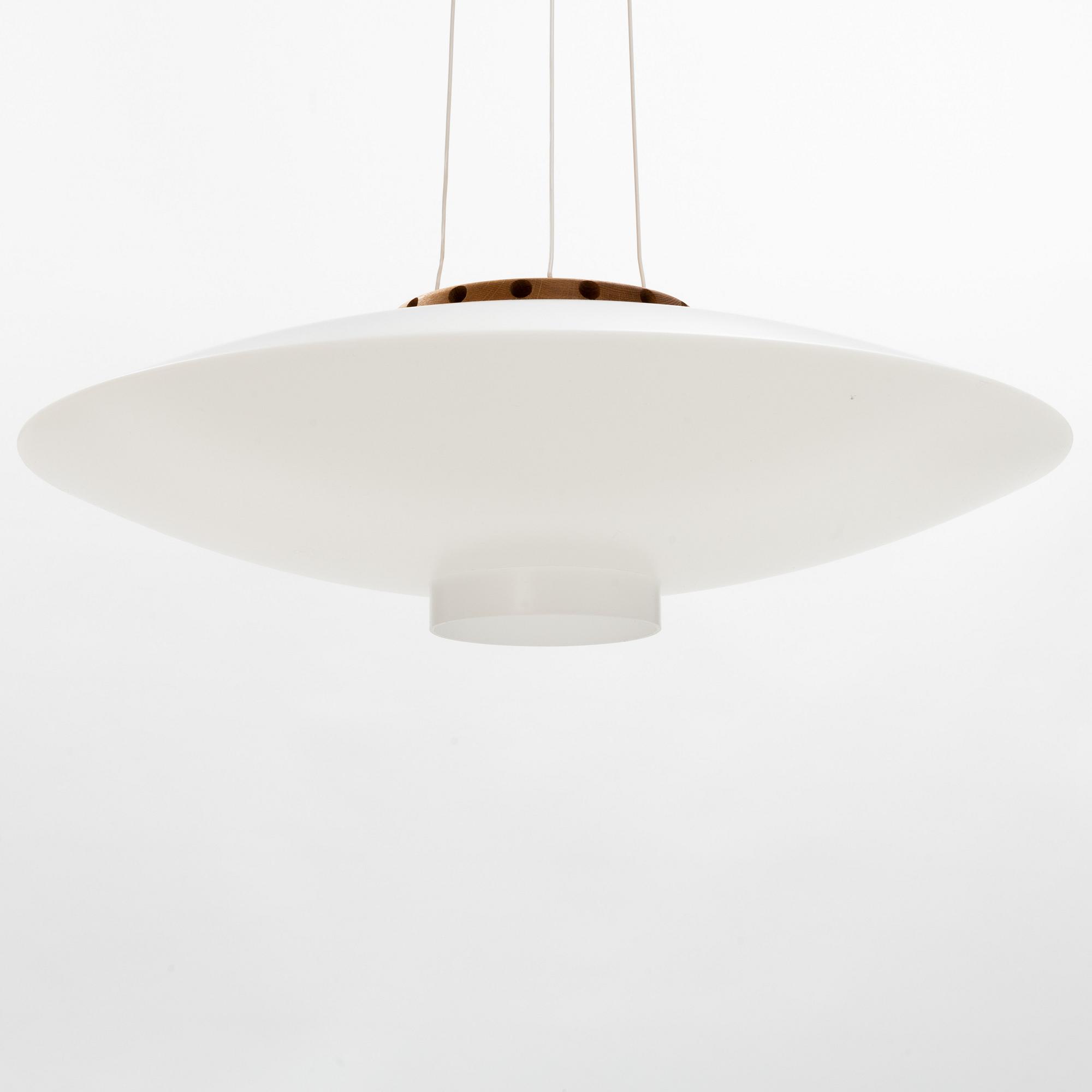 Uno & Östen Kristiansson, taklampa, "Ufo", modell 565, Luxus, Vittsjö, 1960-tal.