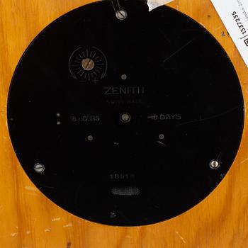 A wall clock from Zenith, mid 20th century.