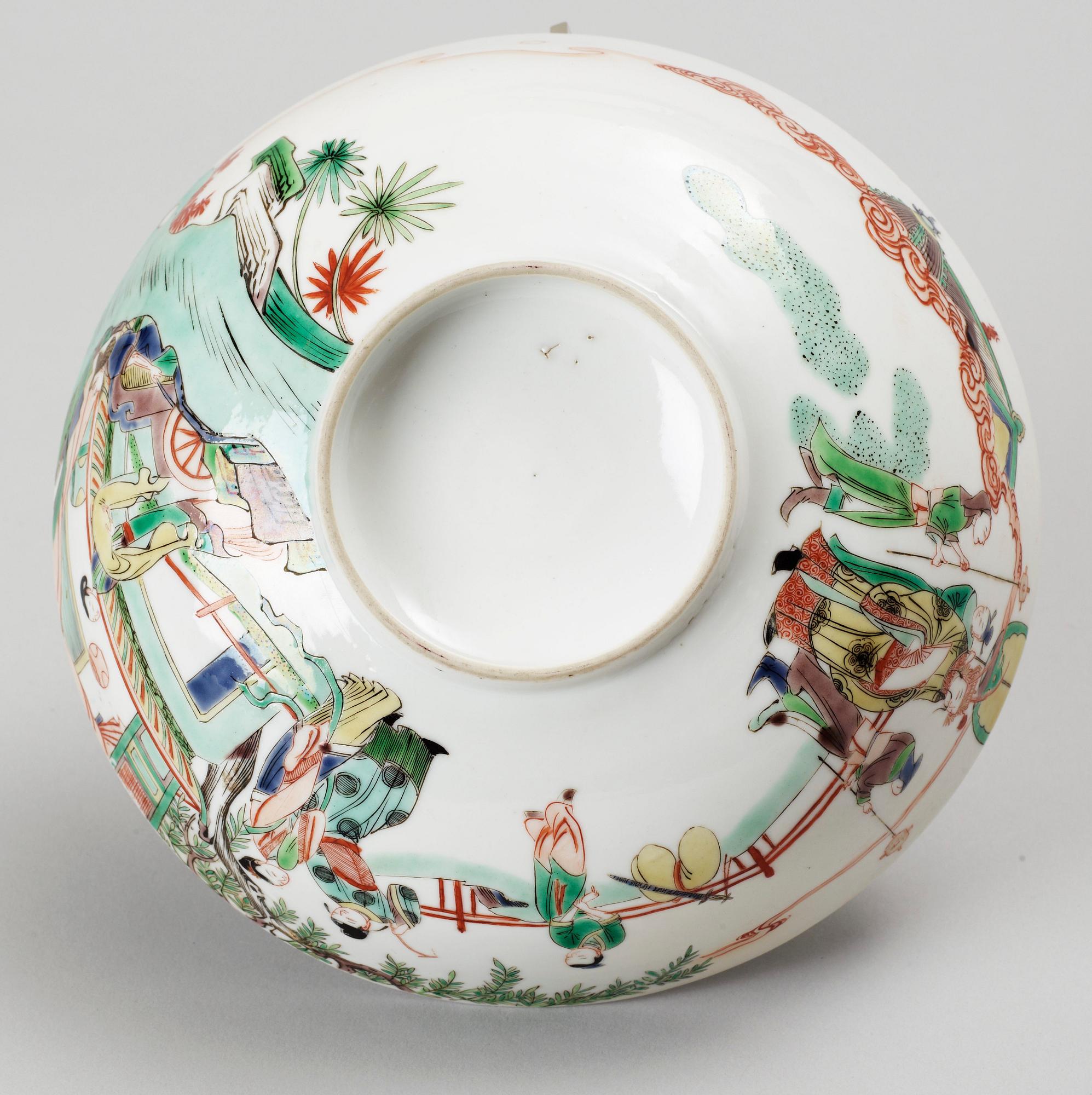 SKÅL, porslin, Kina 1800-tal.